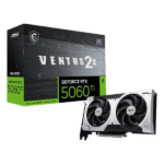 TARJETA DE VIDEO GEFORCE MSI RTX 5060TI VENTUS 2X 8GB OC PLUS P/N G506T-8V2CP