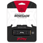 DISCO DE ESTADO SOLIDO SSD KINGSTON FURY RENEGADE 2TB M.2 2280 - PCI EXPRESS 4.0 (NVME) P/N SFYRD2000G