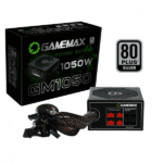 FUENTE DE PODER GAMEMAX 1050 80 PLUS PLATA SEMIMODULAR P/N GM-1050