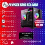 PC GAMER RYZEN 5 5500 RTX 3050 32GB RAM 1TB SSD