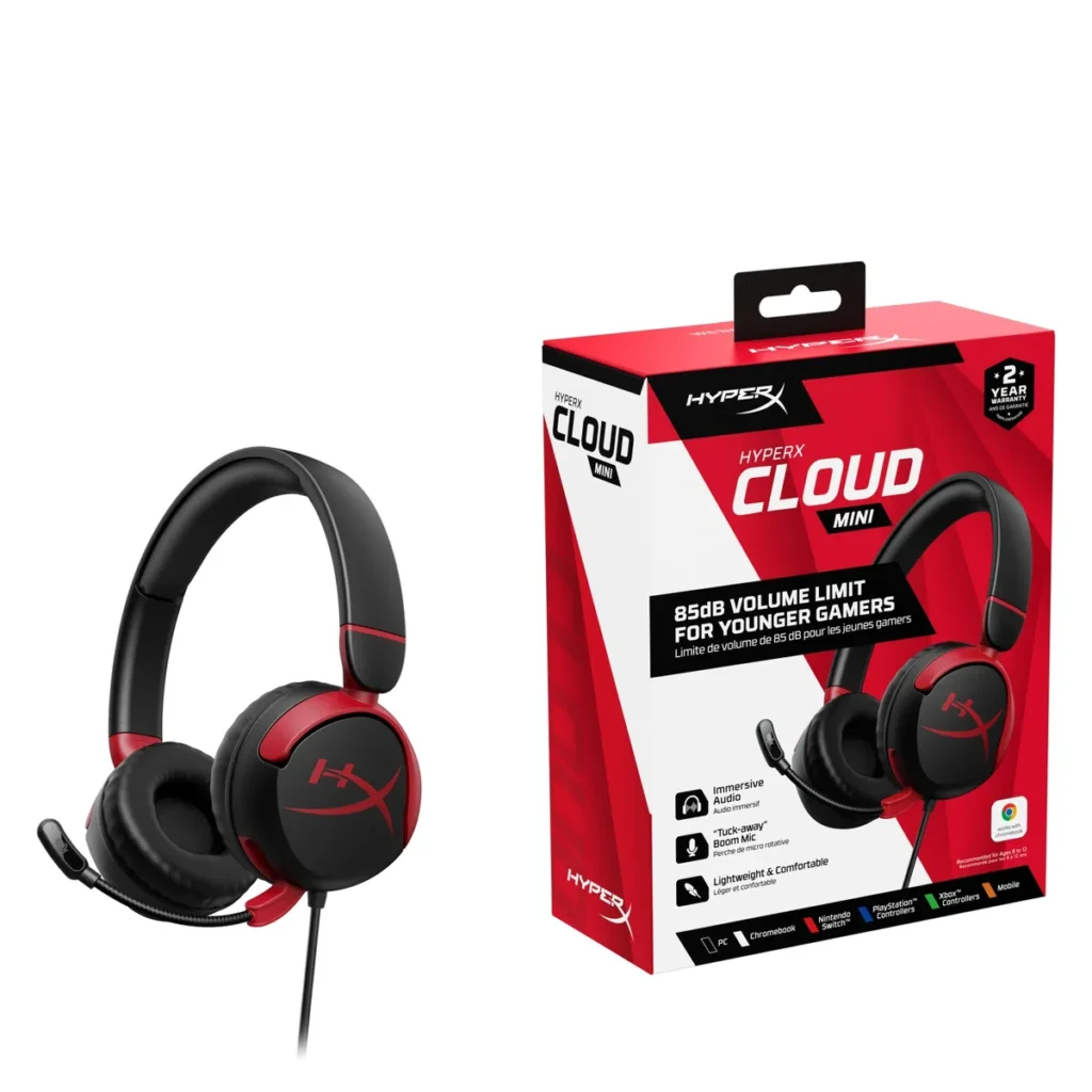 HyperX Cloud Mini Gaming Headset - Black