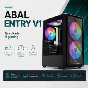 PC GAMER ABAL ENTRY V1 RYZEN 5300G