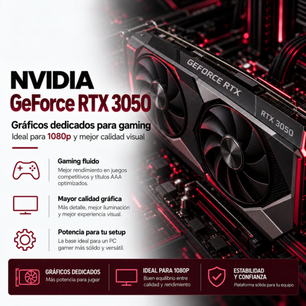 GPU CORE V1 PC Gamer ABAL CORE V1 – Ryzen 5 5500 + RTX 3050 6GB