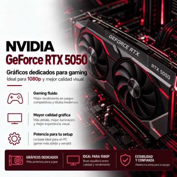 PC Gamer ABAL CORE V2 – Ryzen 5 5500 + RTX 5050