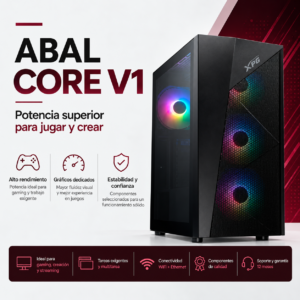 PC Gamer ABAL CORE V1 – Ryzen 5 5500 + RTX 3050 6GB