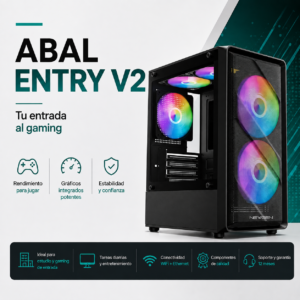 PC Gamer ABAL ENTRY V2 – Ryzen 5 5600G