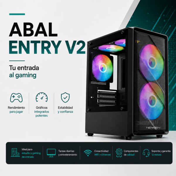 PC Gamer ABAL ENTRY V2 – Ryzen 5 5600G
