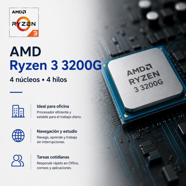 PC Oficina ABAL OFFICE V2 – Ryzen 3 3200G