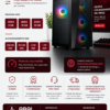 PC Gamer ABAL CORE V3 – Ryzen 7 5700 + RTX 5060