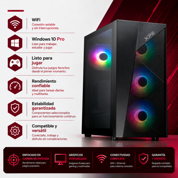 PC Gamer ABAL CORE V3 – Ryzen 7 5700 + RTX 5060